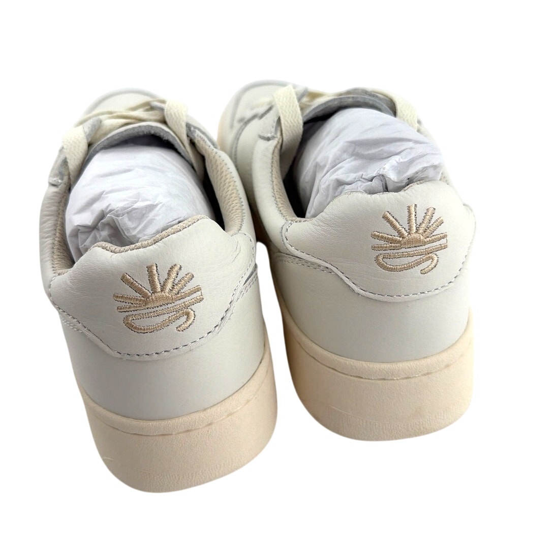 Soludos Women's White Leather Roma Retro Sneakers Size 8 — image 7 of 8